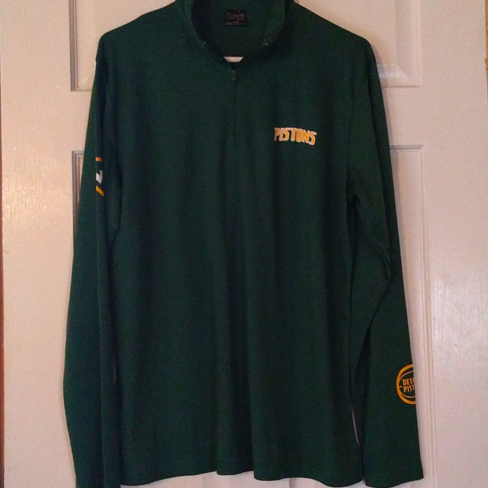 Detroit Pistons/ Wayne State University Game night Quarter Zip